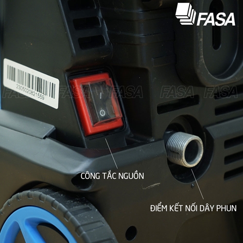 Máy rửa xe công nghiệp FASA Pop Extra 135 6